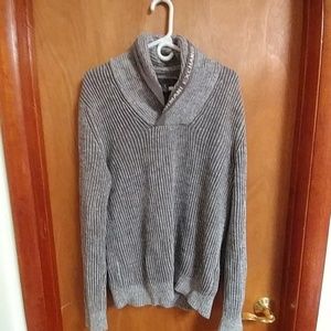 Armani exchange men's sz XL-TG SHAWL NECK SWEATER